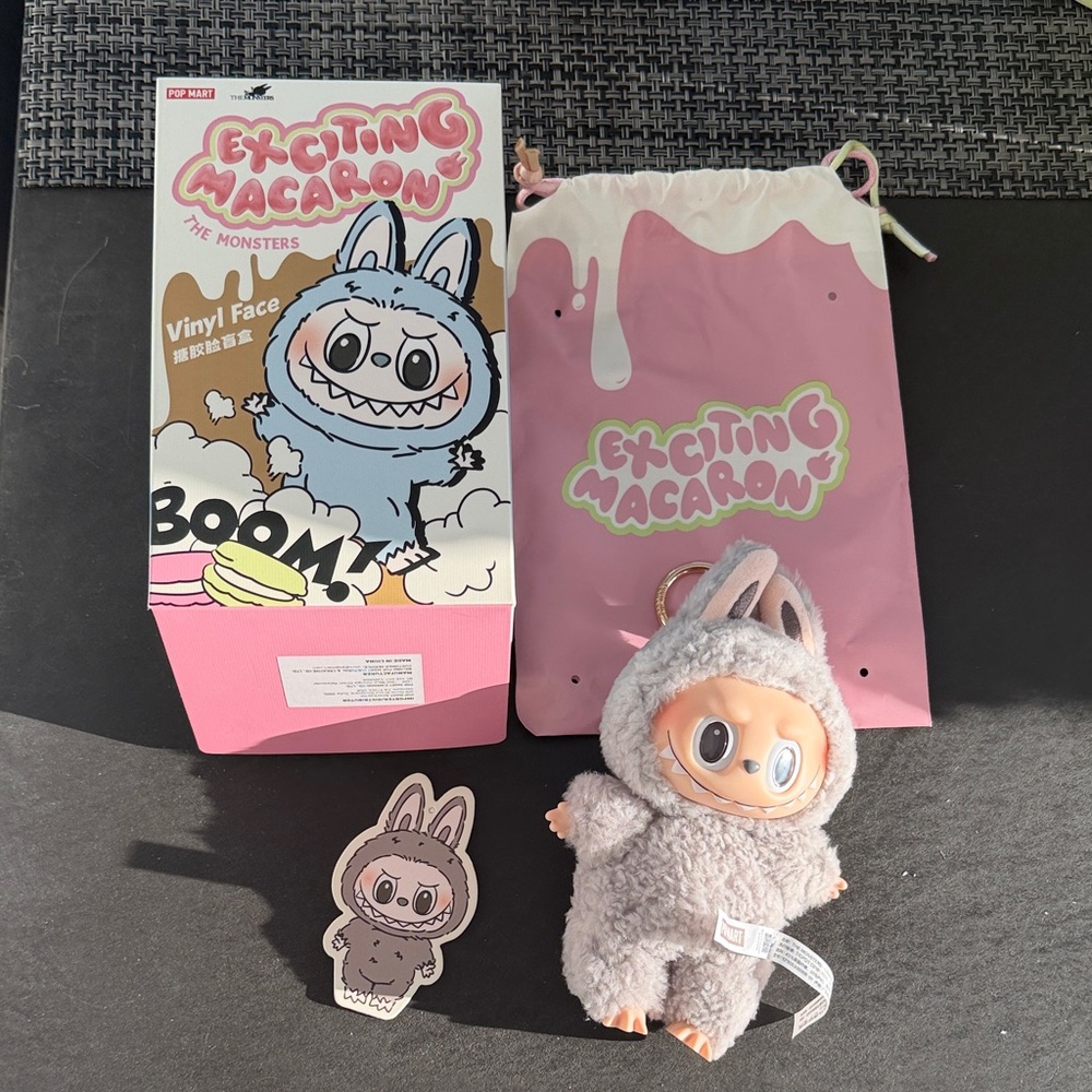 Pop Mart The Monsters Exciting Macaron Labubu, Brand New, Latest Bag